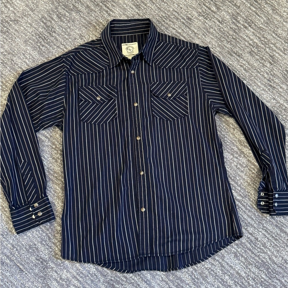 Gunnison Creek Outfitters Youth 10/12 Button Down Snap Western Shirt